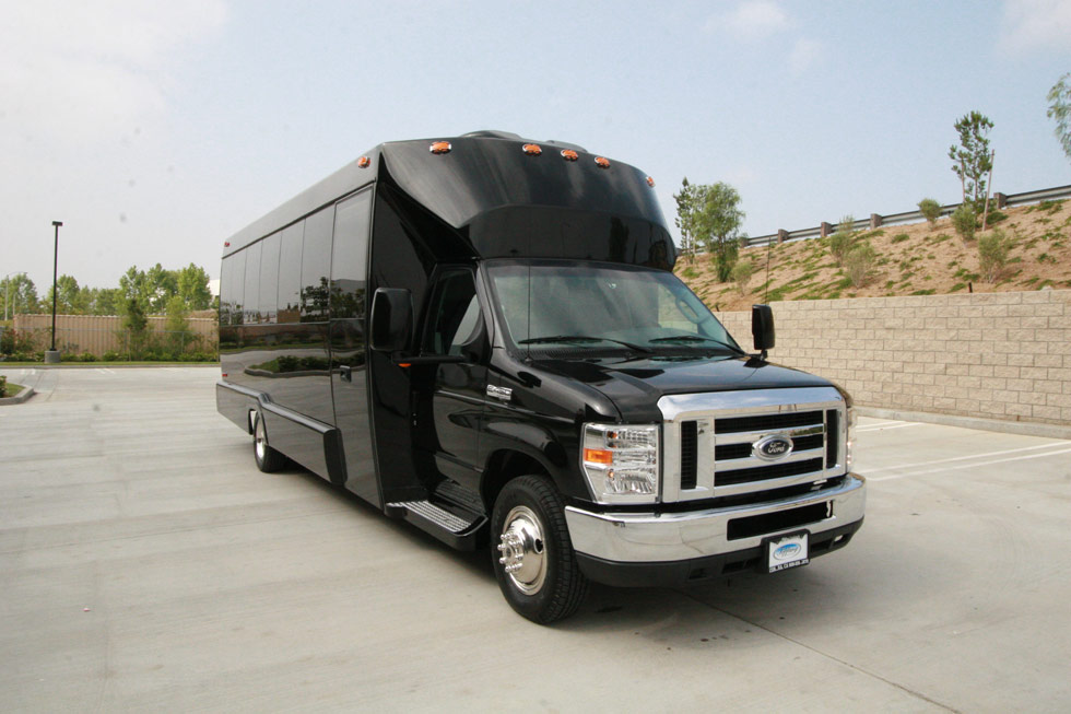 XM Limo partybus van services in San Diego