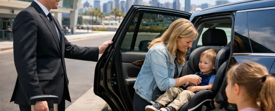 San Diego Airport Transportation with Car Seat