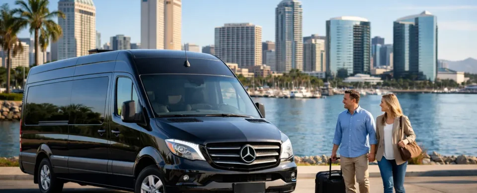 Sprinter Van Shuttle Service for San Diego