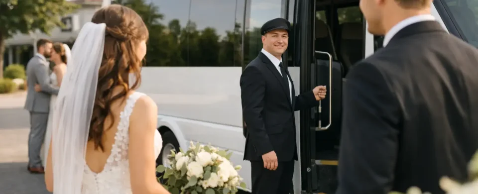 How to Plan Wedding Shuttle Transportation