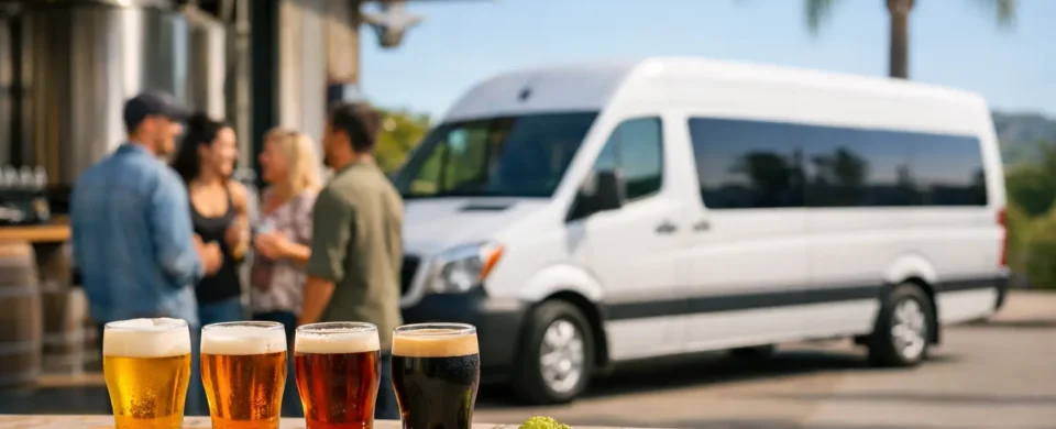 Brewery Tour Driver Service for San Diego Groups