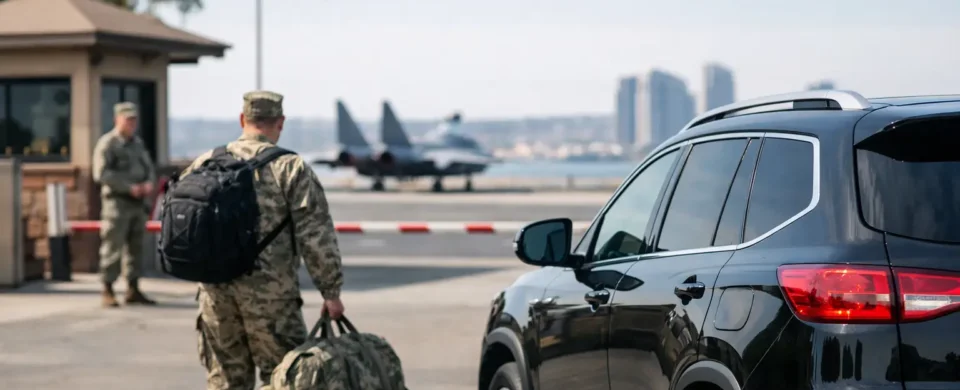 Schedule Military Base Ride Service in San Diego